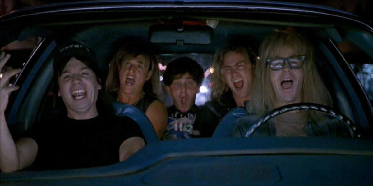 Banda din Wayne's World se leganeaza la Bohemian Rhapsody